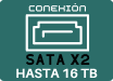 sata x 2