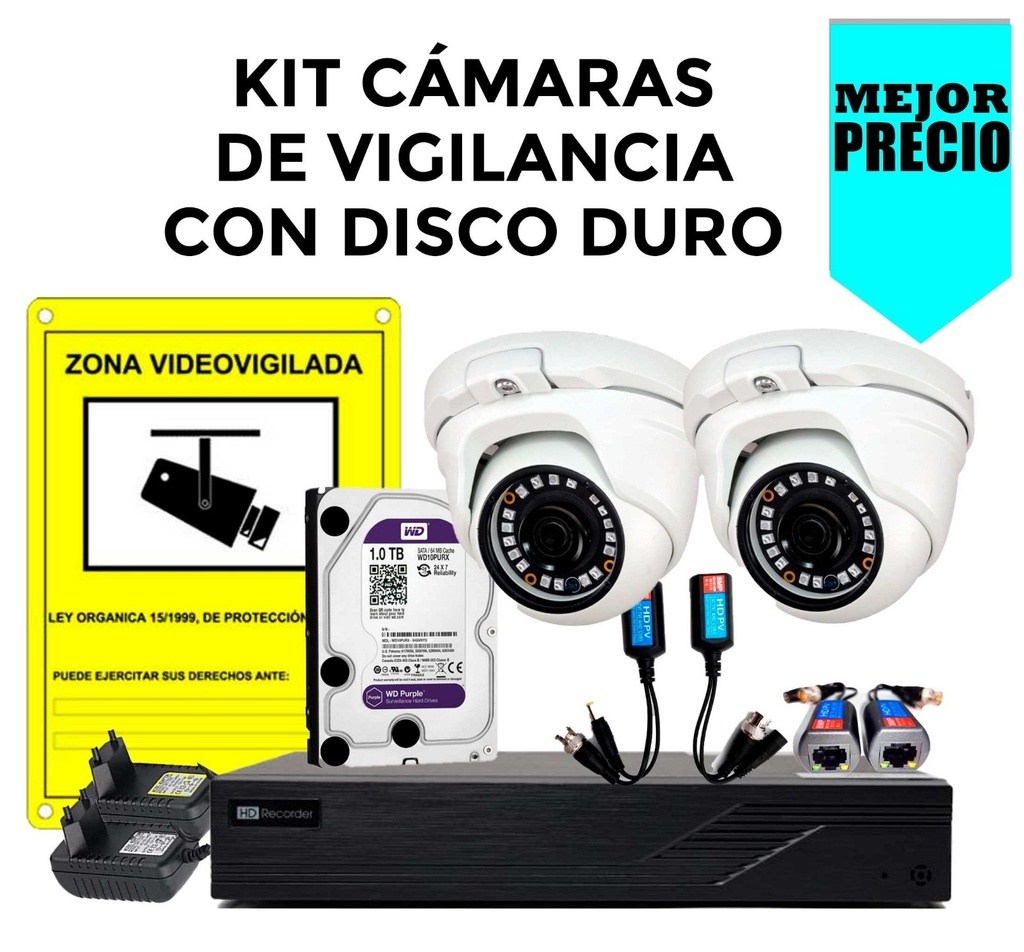 KIT 2 DOMO FULL HD