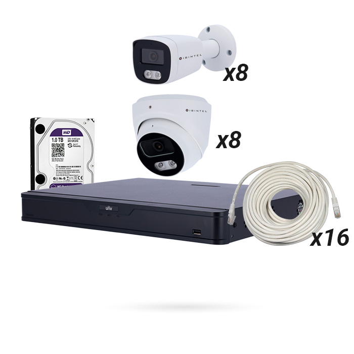 KIT PRO 16 CAMARAS IBINTEL
