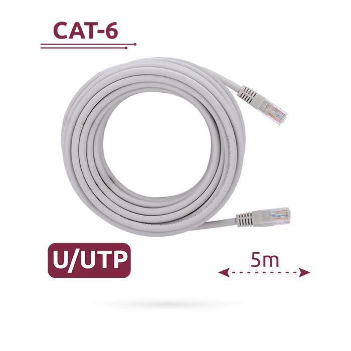 CABLE UTP CAT 6 5M