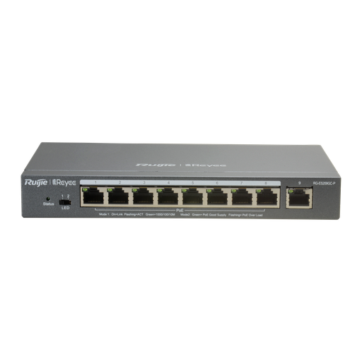[ACSWRG000003] REYEE SWITCH POE 8 PUERTOS 1 UPLINK