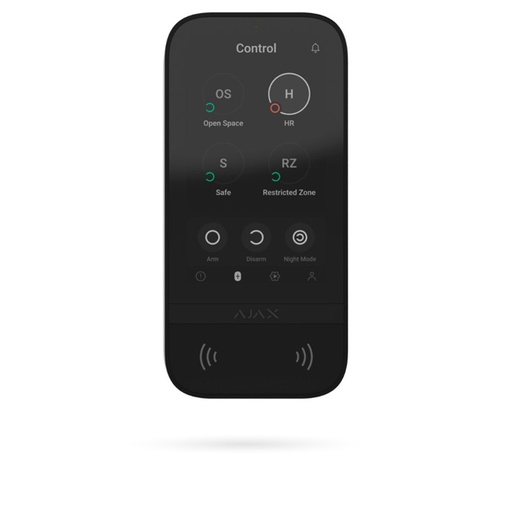 [INCEAJ000067] AJAX KEYPAD TOUCHSCREEN NEGRO