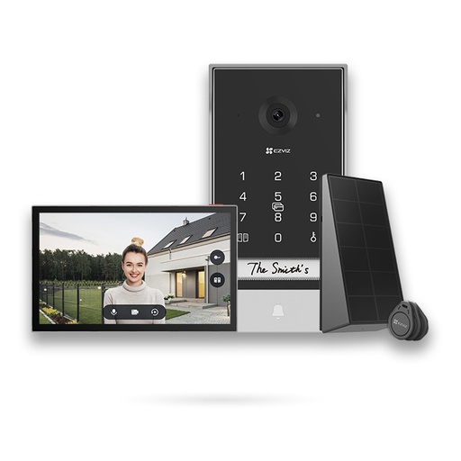 [VDKTEZ000002] KIT VIDEOPORTERO INALAMBRICO EZVIZ EP7