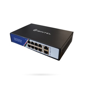 [NTSWBT000002] IBINTEL SWITCH POE 8 CH + 2 UP LINK 10/100