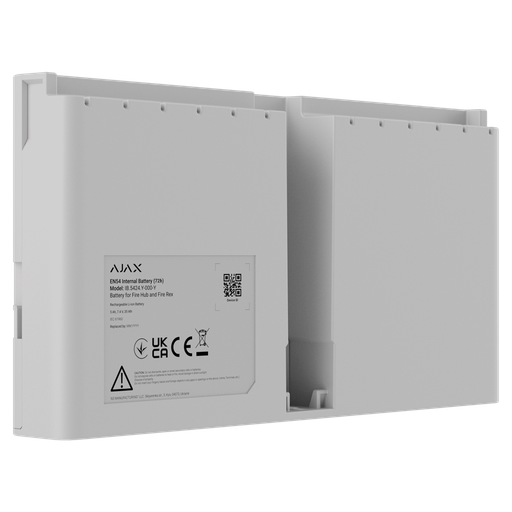 [ICCEAE000002] AJAX EN54 INTERNALBATTERY 72H BLANCO
